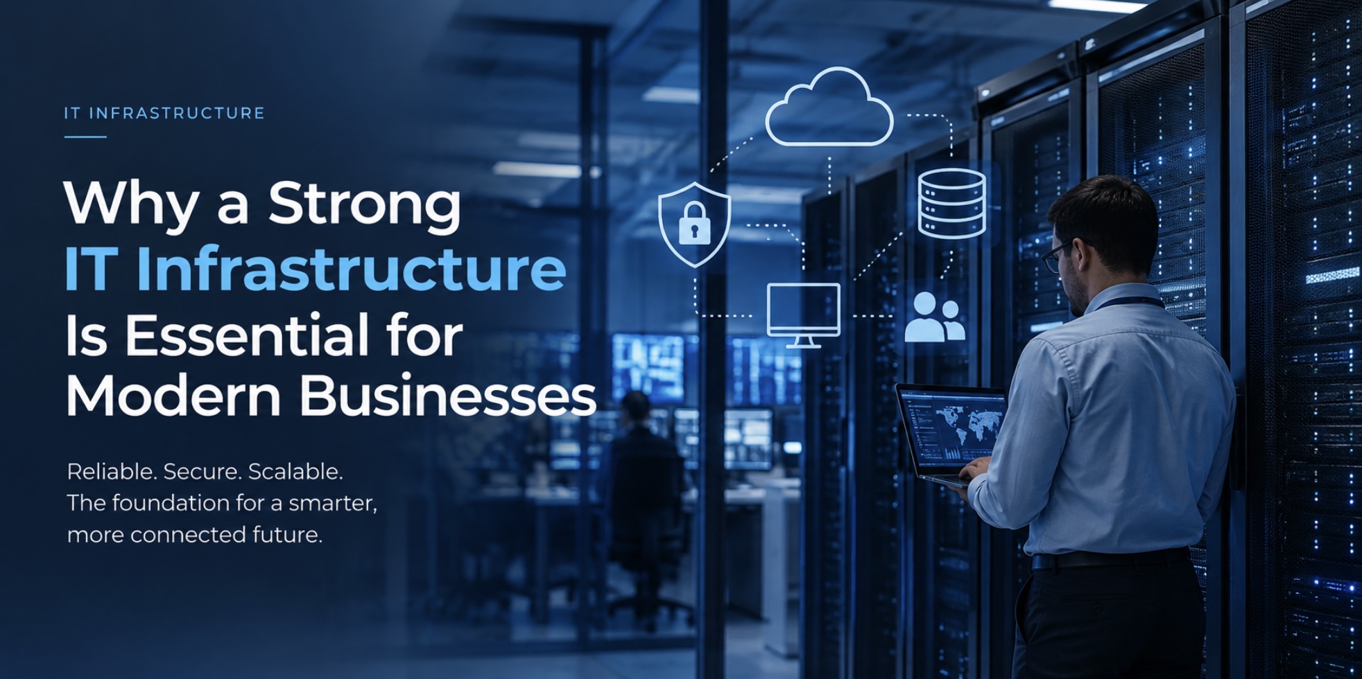 Read more about the article Why a Strong IT Infrastructure Is Essential for Modern Businesses
